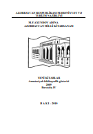 Yeni kitablar 2009 (№4): annotasiyalı biblioqrafik göstərici